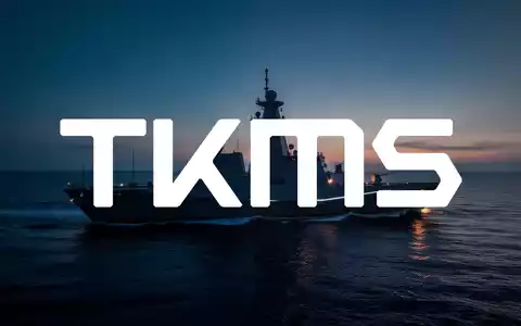 Modernes Kriegsschiff bei Dämmerung auf dem Ozean, symbolisiert maritime Verteidigungstechnologie. - Foto: über boerse-global.de