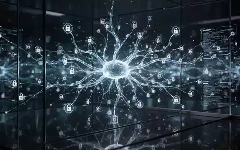 Abstraktes digitales neuronales Netzwerk auf dunklem Hintergrund zur Darstellung von KI-Sicherheitsmechanismen. - Foto: über boerse-global.de