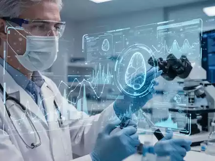 Medizinisches Fachpersonal bei der Analyse von Daten in einem modernen Labor im Kontext der Autoimmunforschung. - Foto: über boerse-global.de