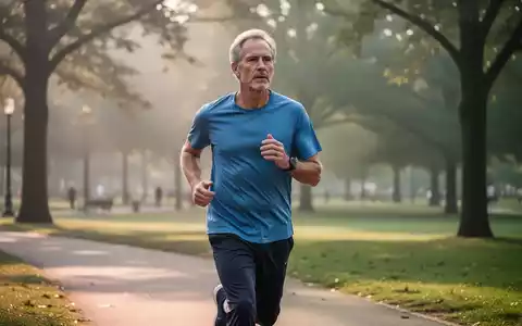 Eine Person beim Joggen in einem Park, die einen aktiven Lebensstil zur Gesundheitsförderung symbolisiert. - Foto: über boerse-global.de