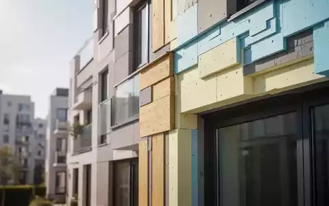 Modernes, energieeffizientes Wohngebäude bei Tageslicht als Symbol für energetische Sanierung. - Foto: über boerse-global.de