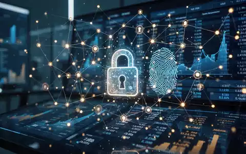 Abstrakte Darstellung digitaler Sicherheit und biometrischer Datenströme in einer modernen Finanzinfrastruktur. - Foto: über boerse-global.de