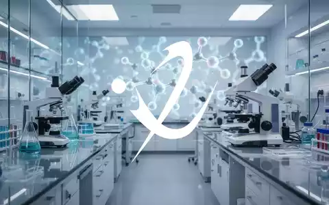 Abstrakte Darstellung eines modernen biotechnologischen Forschungslabors, das wissenschaftliche Innovation symbolisiert. - Foto: über boerse-global.de