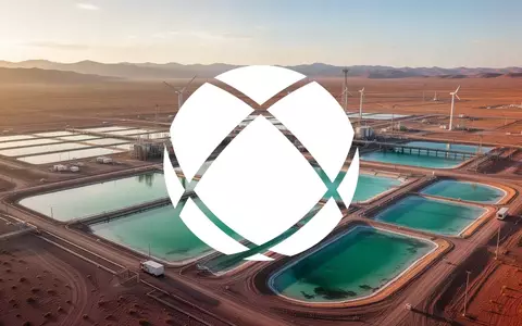 Industrielle Lithium-Gewinnungsanlage mit Verdunstungsbecken in einer Wüstenlandschaft bei Sonnenuntergang. - Foto: über boerse-global.de