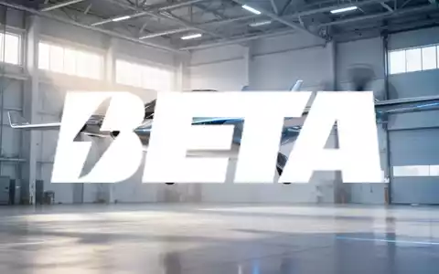 Futuristisches elektrisches Flugzeug in einem modernen Hangar als Symbol für Luftfahrtinnovation und Auftragsbestand. - Foto: über boerse-global.de