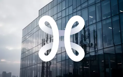 Abstrakte Darstellung moderner Büroarchitektur in kühlen Blautönen, passend zum Thema Telekommunikationssektor. - Foto: über boerse-global.de
