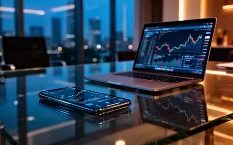 Modernes Büro mit Smartphone und Laptop als Symbol für digitale Sicherheit und Cyber-Bedrohungen durch KI. - Foto: über boerse-global.de