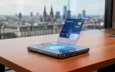 Ein Smartphone mit digitaler Zahlungsoberfläche auf einem Schreibtisch, das das europäische Wero-Zahlungssystem repräsentiert. - Foto: über boerse-global.de