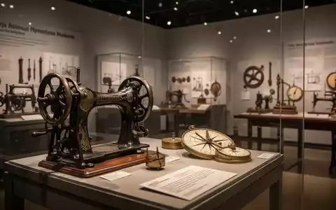 Historische Exponate in einer Museumsvitrine als Symbol für kognitive Bildungsarbeit und industrielle Vergangenheit. - Foto: über boerse-global.de