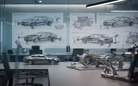 Modernes Büro in einem Automobilentwicklungszentrum, das den Wandel und die strategische Neuausrichtung symbolisiert. - Foto: über boerse-global.de