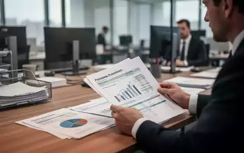 Ein Schreibtisch mit Rentenunterlagen und Finanzdiagrammen in einem modernen Büro. - Foto: über boerse-global.de