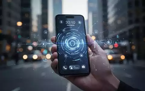 Ein modernes Smartphone in einer Hand vor verschwommenem urbanen Hintergrund, das die verbesserte Netzwerkverbindung symbolisiert. - Foto: über boerse-global.de