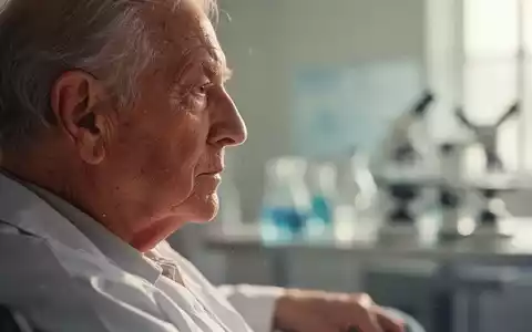 Nachdenkliche ältere Person in einem hellen Raum, Fokus auf das Ohr als Symbol für die Verbindung von Gehör und psychischer Gesundheit. - Foto: über boerse-global.de