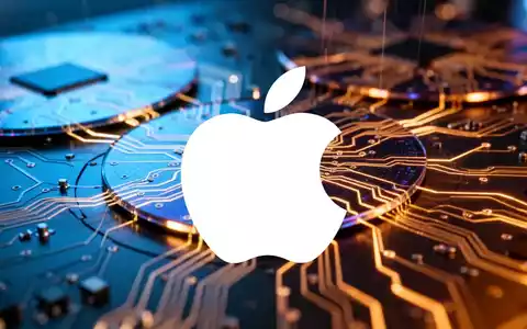 Abstrakte Nahaufnahme von modernen Halbleiter-Chips und goldenen Leiterbahnen in einer High-Tech-Produktionsumgebung. - Foto: über boerse-global.de