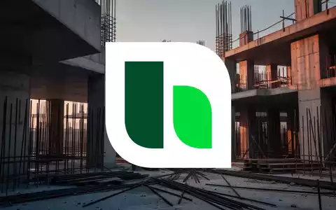 Abstrakte Darstellung einer modernen Baustelle mit Betonstrukturen und Stahlträgern bei Dämmerung. - Foto: über boerse-global.de