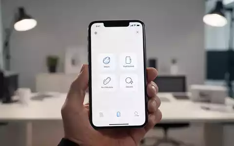 Modernes iPhone mit vereinfachter, kontrastreicher Oberfläche für Barrierefreiheit. - Foto: über boerse-global.de