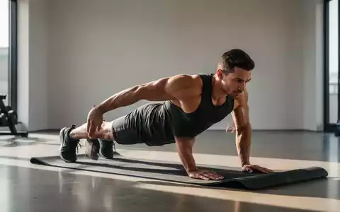 Sportler beim Ausführen der Superman-Übung auf einer Yogamatte in einem modernen Fitnessstudio zur Stärkung des Rückens. - Foto: über boerse-global.de