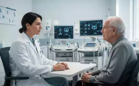 Ein Neurologe im Gespräch mit einem Patienten in einer modernen Praxis zur medizinischen Untersuchung. - Foto: über boerse-global.de