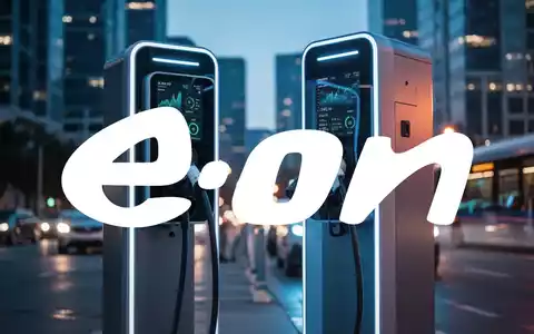 Moderne LadesĂ€ulen fĂŒr Elektrofahrzeuge in urbaner Umgebung bei DĂ€mmerung als Symbol fĂŒr nachhaltige Energieinfrastruktur. - Foto: ĂŒber boerse-global.de