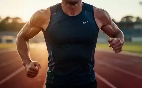 Nahaufnahme eines Läufers während des Trainings bei Sonnenlicht zur Illustration der kardialen Belastung beim Ausdauersport. - Foto: über boerse-global.de