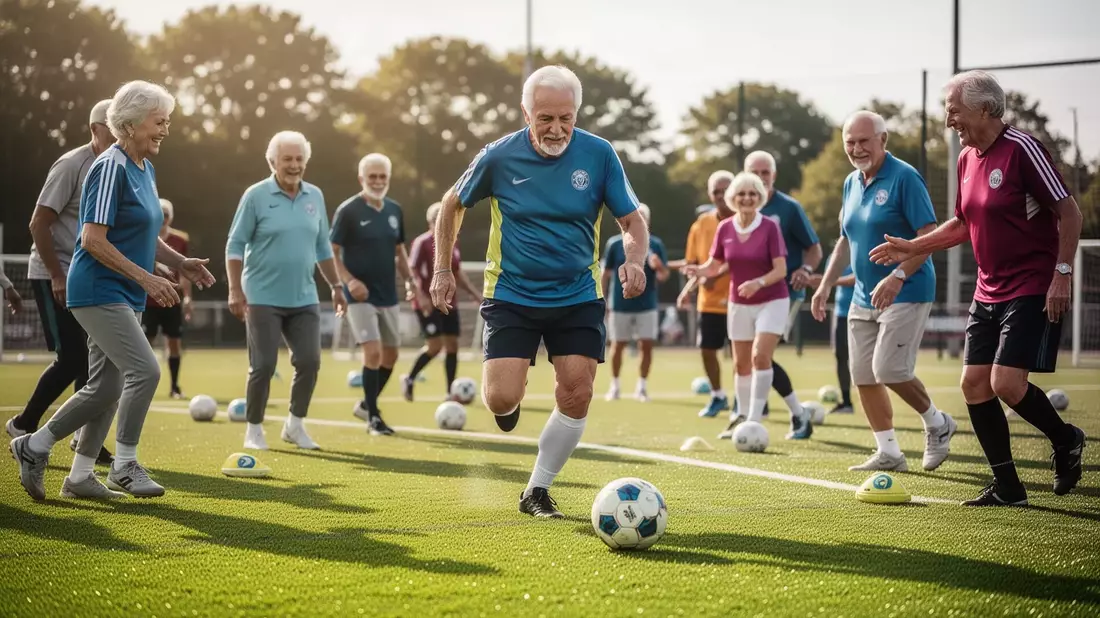 Walking Football: Wie Gehen Senioren fit hält und Demenz vorbeugt