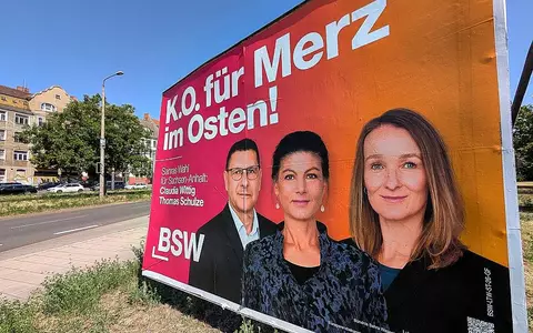 Wahlplakate vor der Landtagswahl in Sachsen-Anhalt (Archiv) - Foto: via dts Nachrichtenagentur