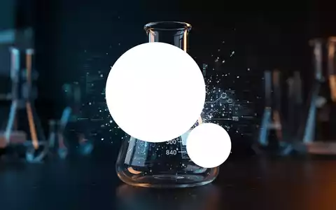 Abstrakte Darstellung von künstlicher Intelligenz in der modernen pharmazeutischen Forschung. - Foto: über boerse-global.de