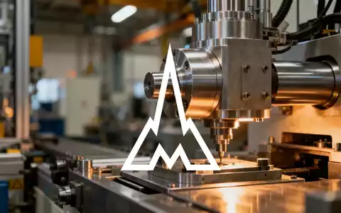 Moderne industrielle Fertigungshalle mit Fokus auf Präzisionstechnik und metallische Strukturen. - Foto: über boerse-global.de