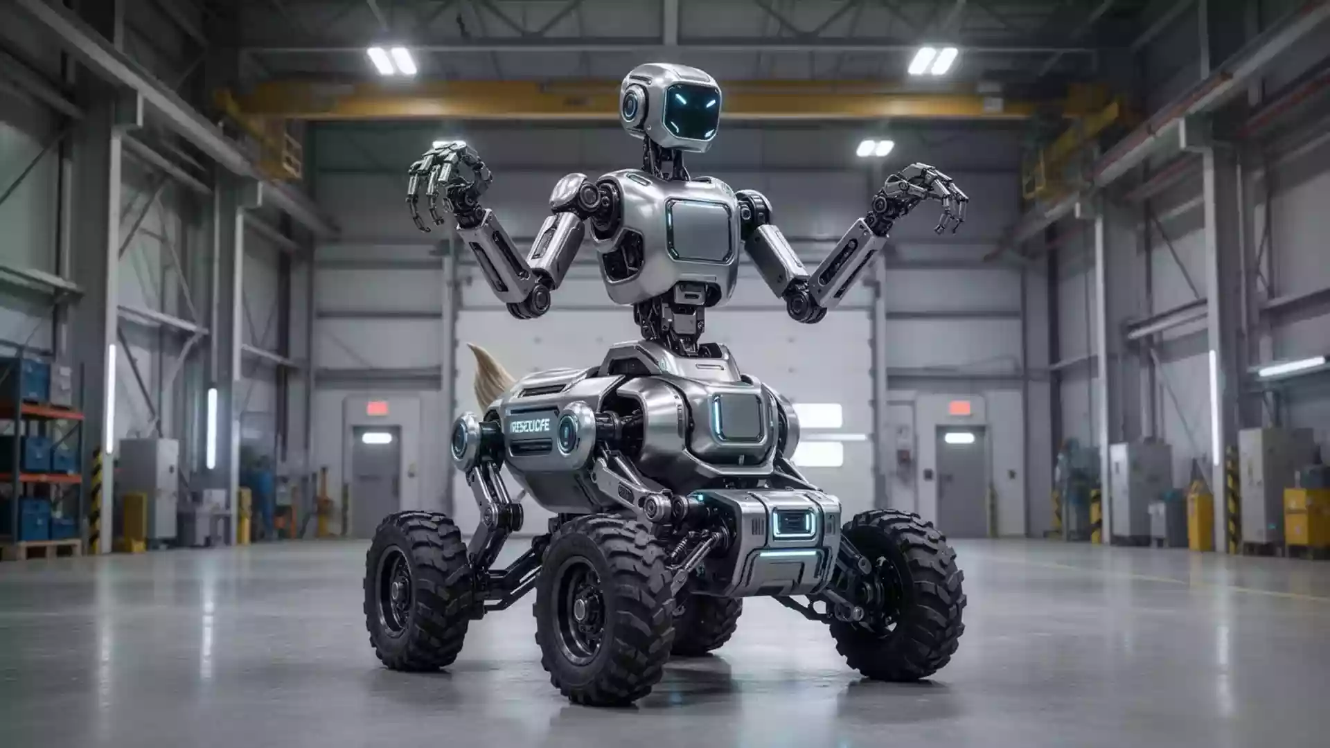 Centaur-Roboter: Run Robotics zeigt Hybrid-Maschine für Rettungseinsätze