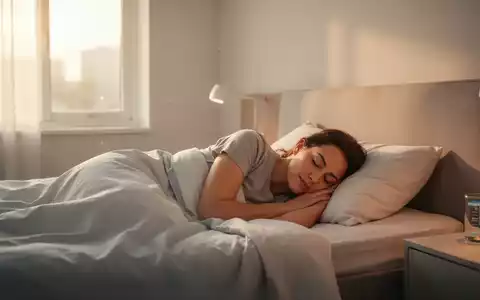 Eine friedlich schlafende Person in einem modernen Schlafzimmer bei warmem Morgenlicht als Symbol für Demenzprävention. - Foto: über boerse-global.de
