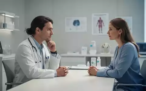 Ein Arzt und ein Patient in einem ruhigen, modernen Behandlungsraum während eines empathischen Beratungsgesprächs. - Foto: über boerse-global.de