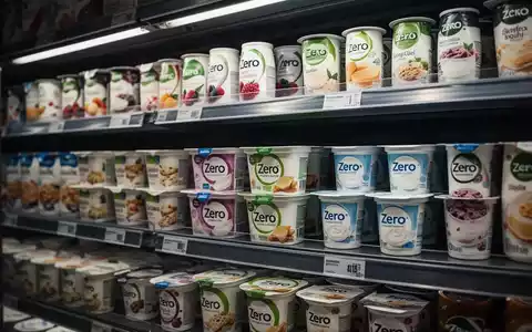 Nahaufnahme von Lebensmittelverpackungen mit Zero-Kennzeichnung im Supermarktregal. - Foto: über boerse-global.de