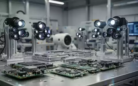 Hochmoderne optische Sensortechnik in einer industriellen Fertigungsumgebung. - Foto: über boerse-global.de