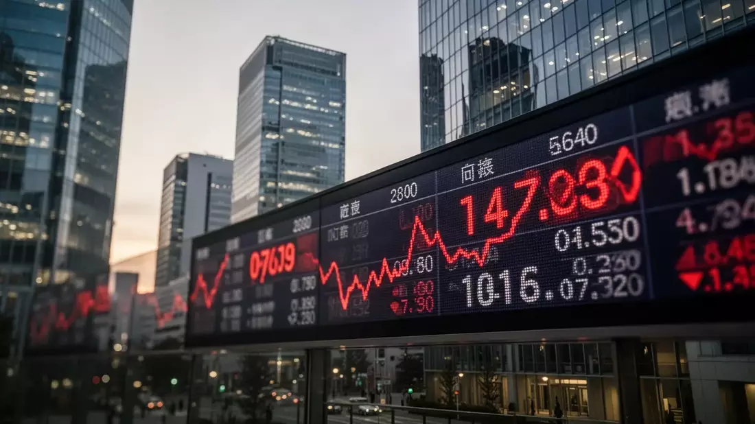 Nikkei 225: Kursrücksetzer trotz positiver Jahresbilanz