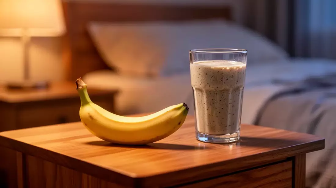Bananen vor dem Schlafengehen: Natürliche Einschlafhilfe durch Tryptophan und Magnesium