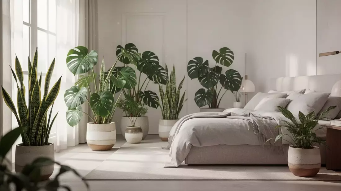 Schlafzimmer-Klima optimieren: Pflanzen, Keramikwände und clevere Textilien für besseren Schlaf