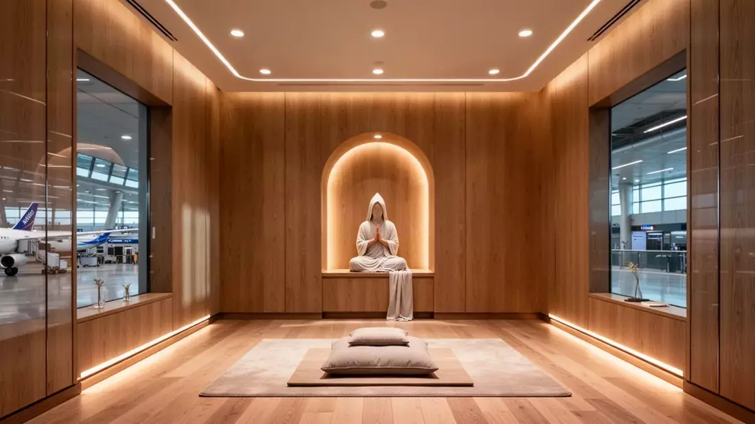 Sea-Tac Airport erweitert Angebot: Zweiter Meditationsraum im Concourse C eröffnet