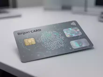 Modernes Identitätsdokument auf einem Schreibtisch mit Fokus auf Sicherheitsmerkmale und minimalistisches Design. - Foto: über boerse-global.de
