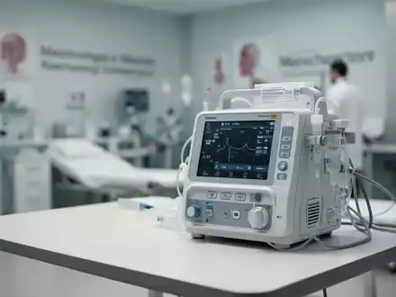 Moderne medizinische Infusionspumpe zur Parkinson-Therapie in einer klinischen Umgebung. - Foto: über boerse-global.de