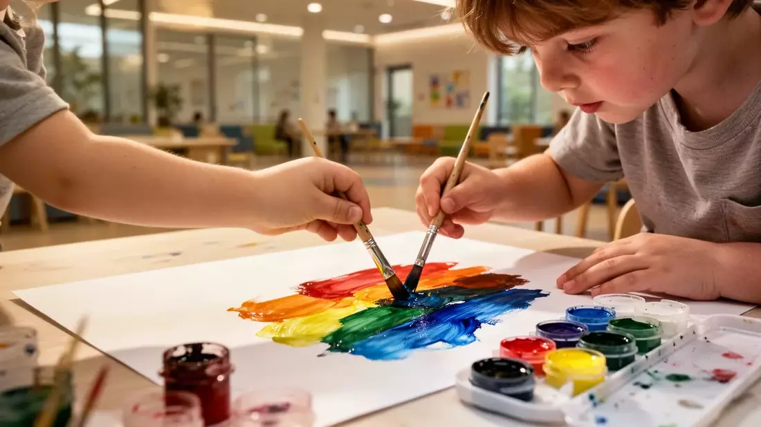 Kriegstrauma bei Kindern: Maltherapie und Yoga als Hilfsansatz im Libanon