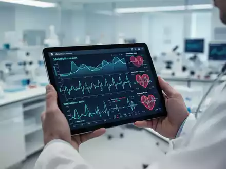 Medizinisches Fachpersonal betrachtet auf einem Tablet klinische Daten zur Stoffwechselgesundheit und Herz-Kreislauf-Risiken. - Foto: über boerse-global.de