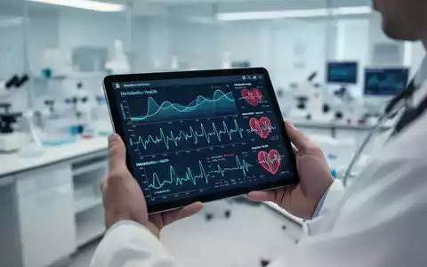 Medizinisches Fachpersonal betrachtet auf einem Tablet klinische Daten zur Stoffwechselgesundheit und Herz-Kreislauf-Risiken. - Foto: über boerse-global.de