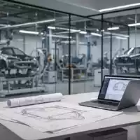 Modernes Büro eines Ingenieurdienstleisters mit technischen Zeichnungen und Fokus auf professionelle Arbeitsumgebung. - Foto: über boerse-global.de