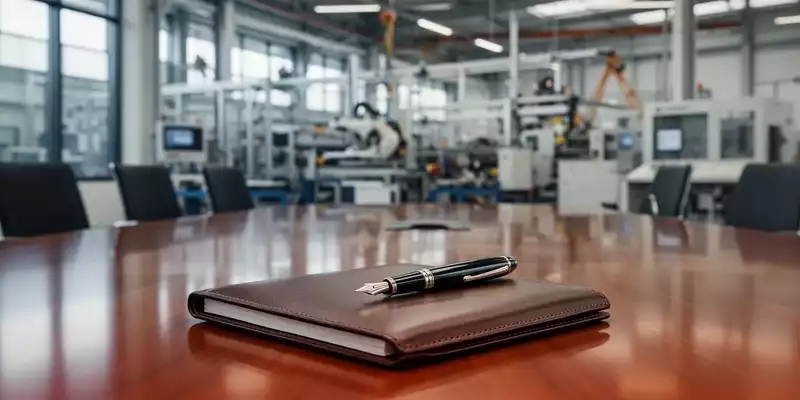 Moderner Konferenzraum in einem Industrieunternehmen mit Fokus auf Business-Atmosphäre und professioneller Führung. - Foto: über boerse-global.de