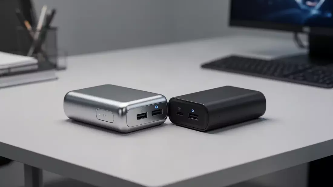 Nimble SharePower: Modulare Powerbank mit zwei 5.000-mAh-Einheiten