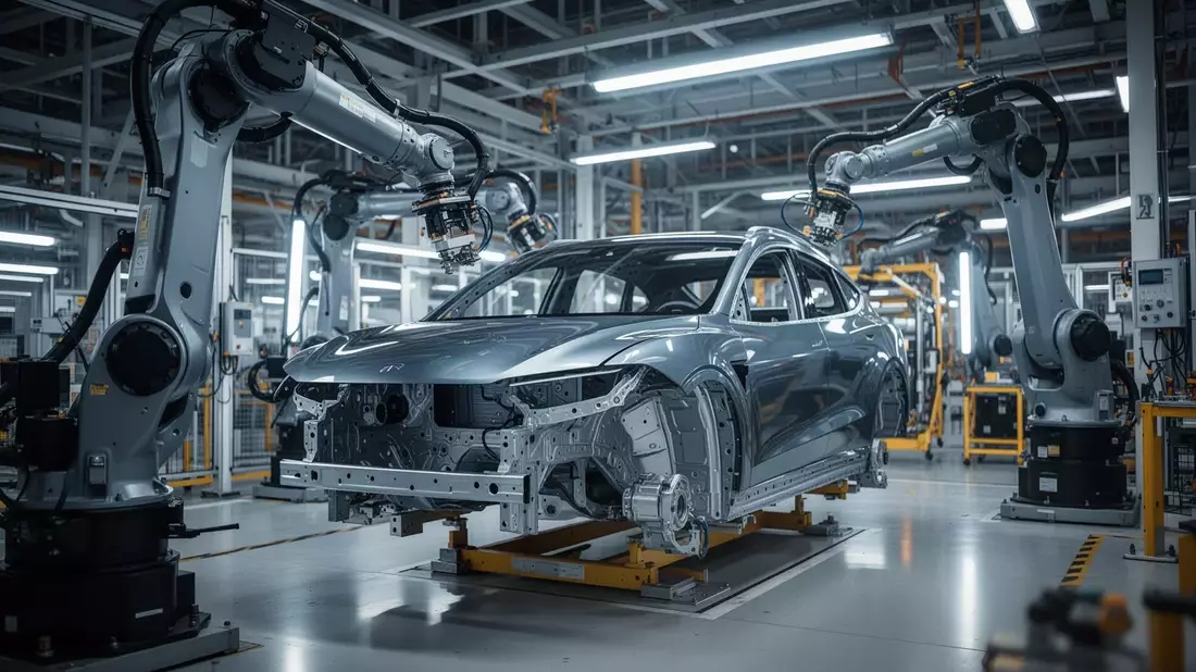 Škoda startet Serienproduktion des Elektro-Flaggschiffs Peaq in Mladá Boleslav