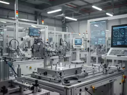 Moderne Industrieanlage mit Fokus auf Präzisionstechnik und Prozessoptimierung in einem professionellen Umfeld. - Foto: über boerse-global.de