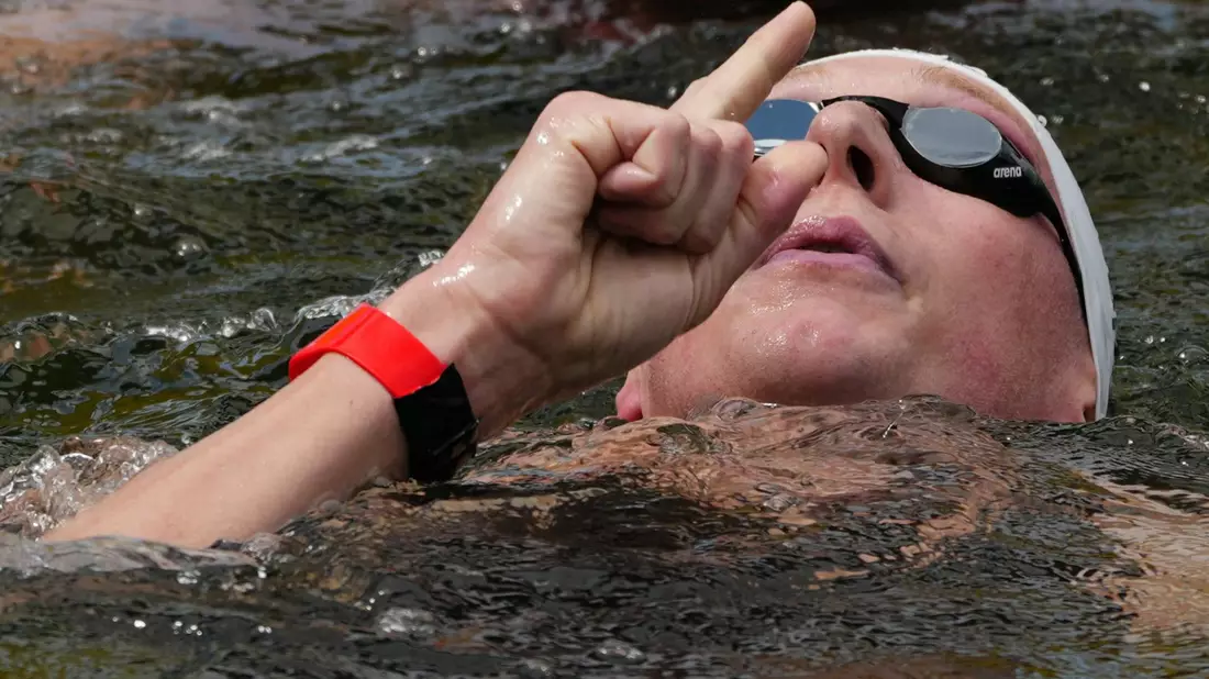 Florian Wellbrock war der überragende Schwimmer in der Seine. (Archivbild) - Bild: Dimitar Dilkoff/AFP/dpa
