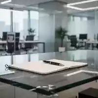 Ein moderner, minimalistischer Büroraum mit einem Schreibtisch, der eine professionelle Führungskultur symbolisiert. - Foto: über boerse-global.de