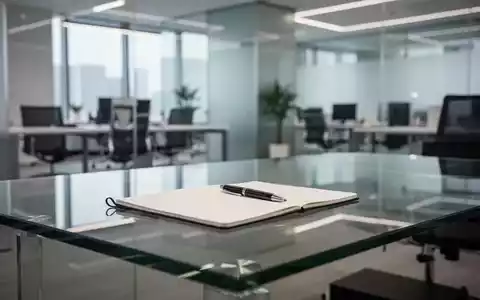 Ein moderner, minimalistischer Büroraum mit einem Schreibtisch, der eine professionelle Führungskultur symbolisiert. - Foto: über boerse-global.de